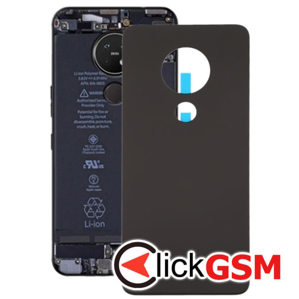 Piesa Piesa Capac Spate Frosted Black Nokia 7.2 49u3