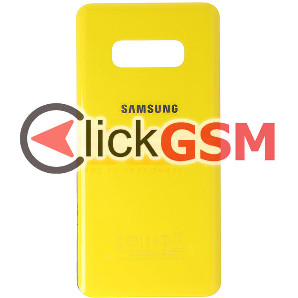 Piesa Piesa Capac Spate Galben Samsung Galaxy S10e 4it6