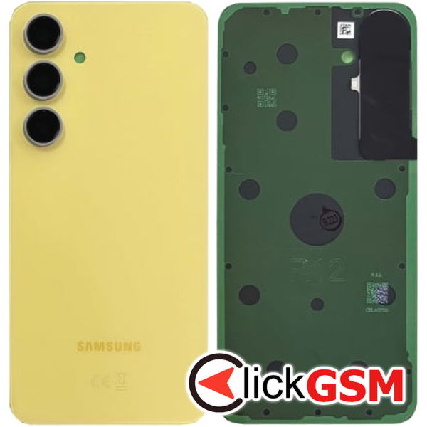 Piesa Capac Spate Galben Samsung Galaxy S24 Fe 413h