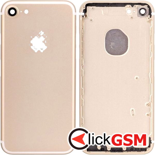 Piesa Piesa Capac Spate Gold Apple Iphone 7 45ws