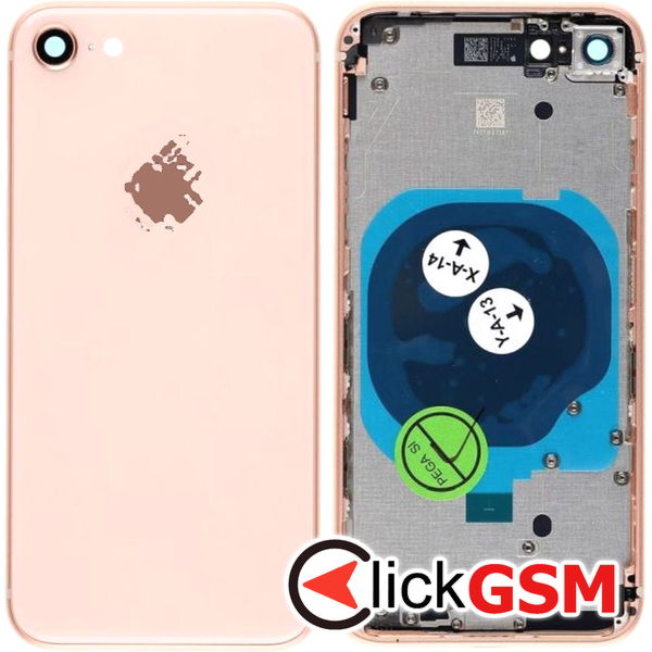 Piesa Capac Spate Gold Apple Iphone 8 46e8