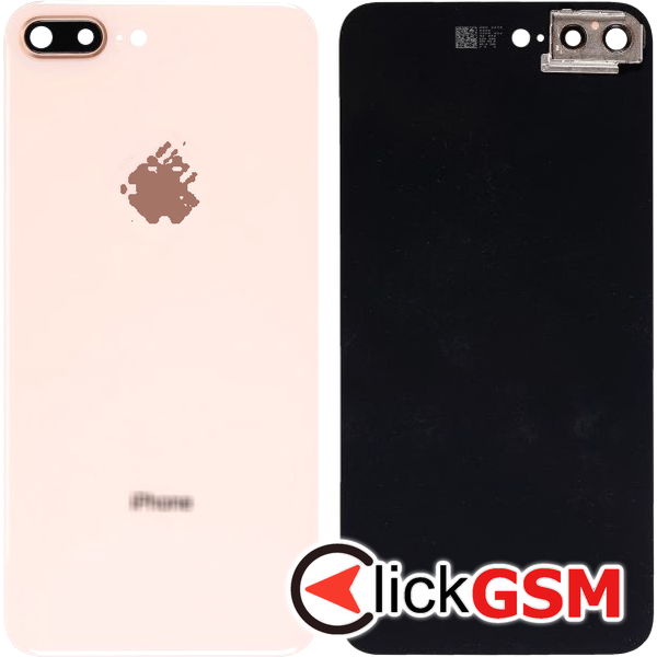 Piesa Piesa Capac Spate Gold Apple Iphone 8 Plus 46b9