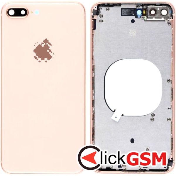 Piesa Capac Spate Gold Apple Iphone 8 Plus 46du