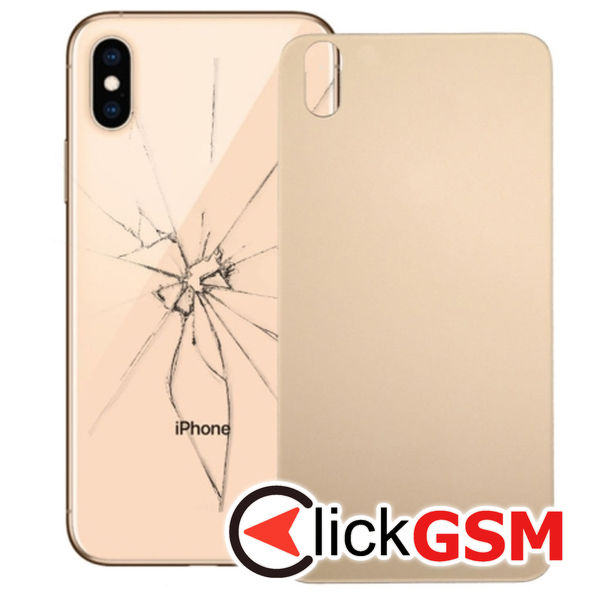 Piesa Piesa Capac Spate Gold Apple Iphone X 4fxf