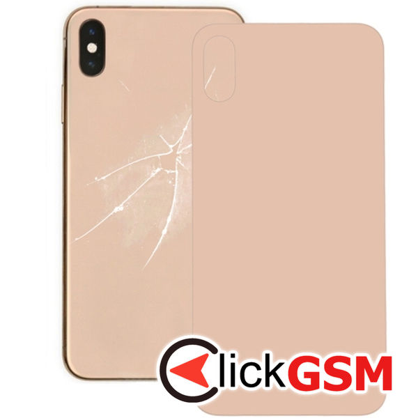 Piesa Capac Spate Gold Apple Iphone Xs Max 4fqx