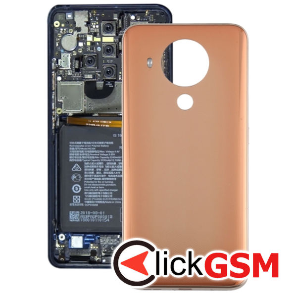 Piesa Piesa Capac Spate Gold Nokia 5.4 49mu