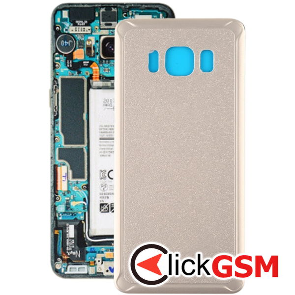 Piesa Capac Spate Gold Samsung Galaxy S8 Active 4amm