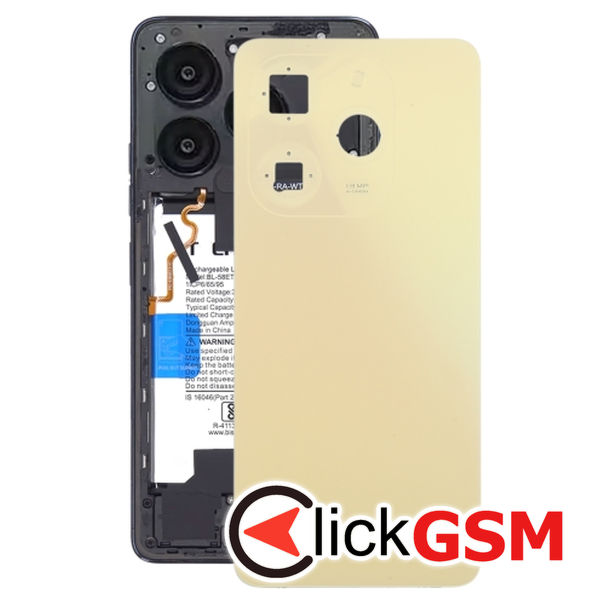 Piesa Piesa Capac Spate Gold Tecno Spark Go 2024 4ovc