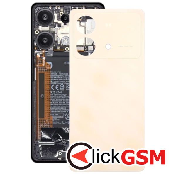 Piesa Capac Spate Gold Xiaomi Redmi Note 13r Pro 438y