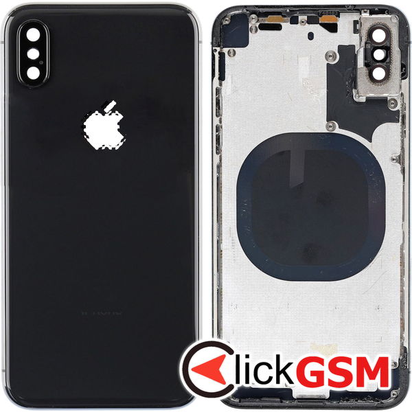 Piesa Capac Spate Gray Apple Iphone X 46a8