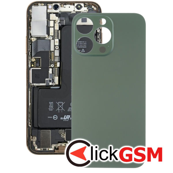 Piesa Piesa Capac Spate Green Apple Iphone 13 Pro 4gg2