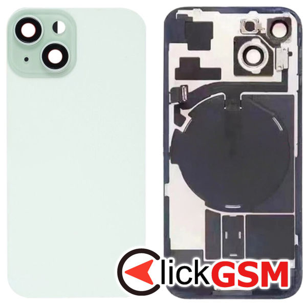 Piesa Piesa Capac Spate Green Apple Iphone 15 2a3r