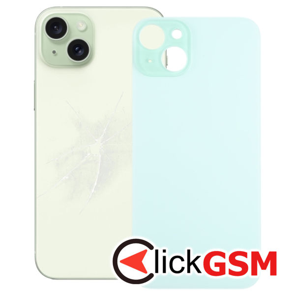 Piesa Piesa Capac Spate Green Apple Iphone 15 Plus 2e6a