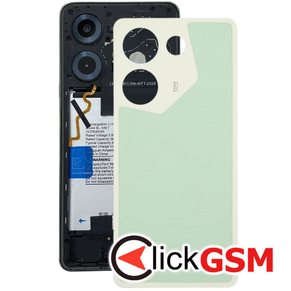 Piesa Capac Spate Green Tecno Camon 20 Pro 4ovz