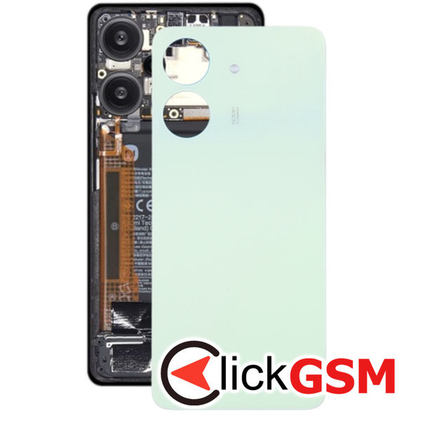 Piesa Piesa Capac Spate Green Xiaomi Poco C65 3f3n