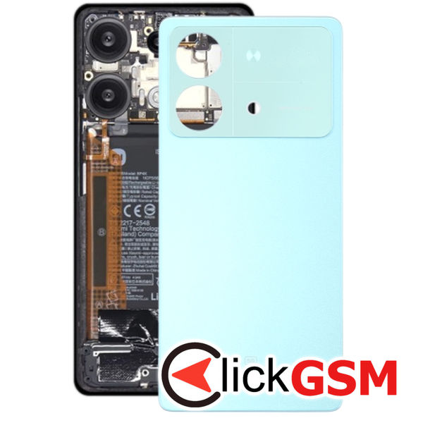 Piesa Capac Spate Green Xiaomi Poco X6 Neo 439t