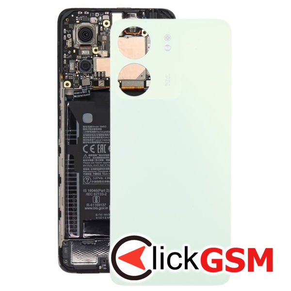 Piesa Capac Spate Green Xiaomi Redmi 13c 438p