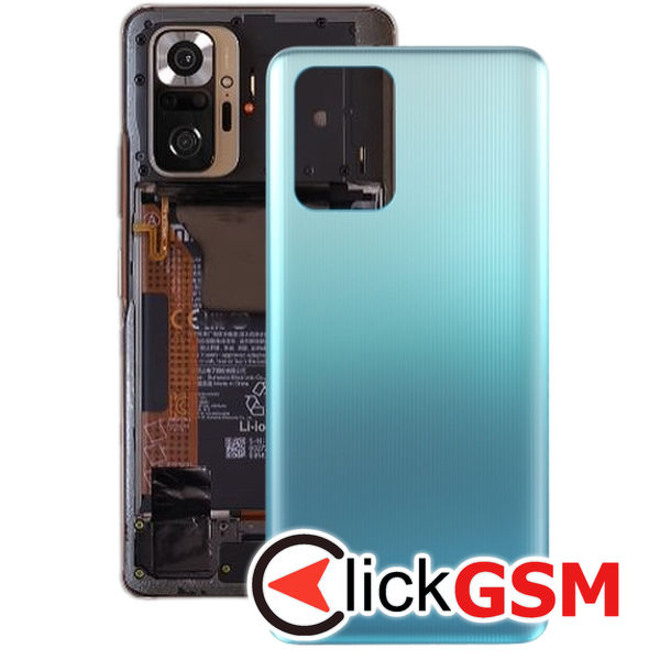 Piesa Capac Spate Green Xiaomi Redmi Note 10 Pro 25t1