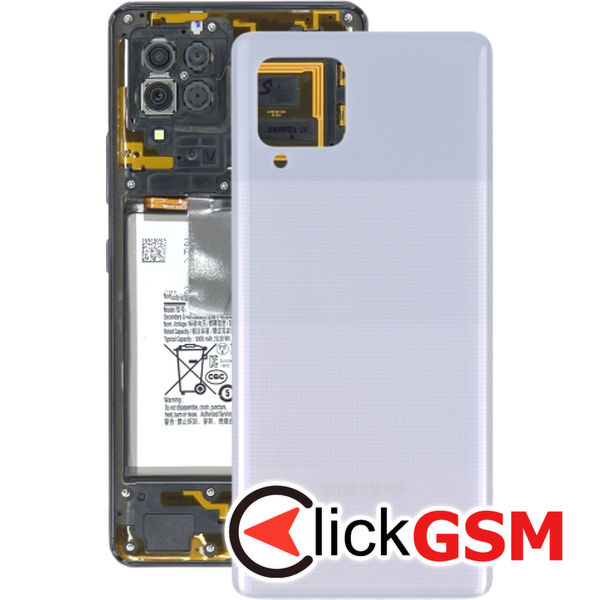 Piesa Piesa Capac Spate Grey Samsung Galaxy A42 5g 4b1n