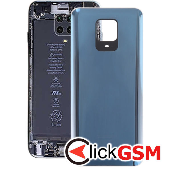 Piesa Capac Spate Grey Xiaomi Redmi Note 9 Pro 2v49