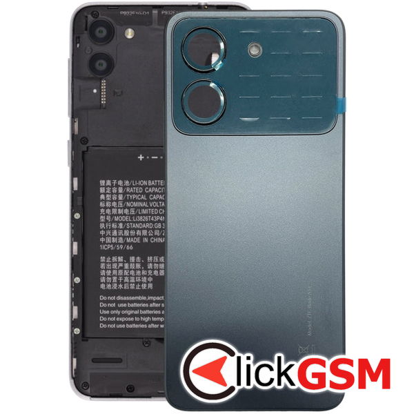 Piesa Capac Spate Grey Zte Blade A54 3fbq