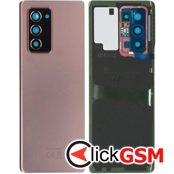 Piesa Piesa Capac Spate Maro Auriu Samsung Galaxy Z Fold2 5g 4185