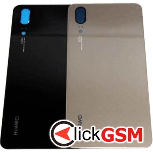 Piesa Capac Spate Negru Huawei P20   2t4e