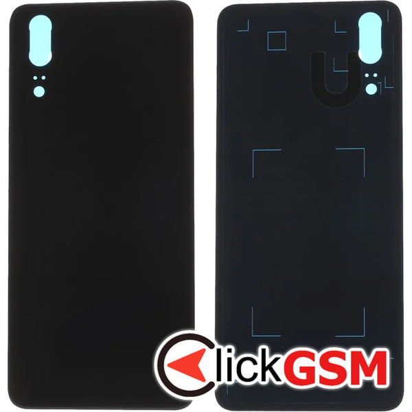 Piesa Capac Spate Negru Huawei P20 4rxy