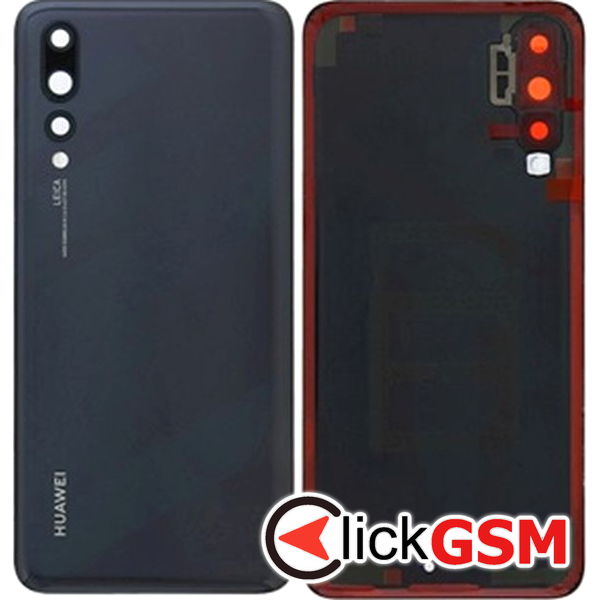 Piesa Capac Spate Negru Huawei P20 Pro 44su