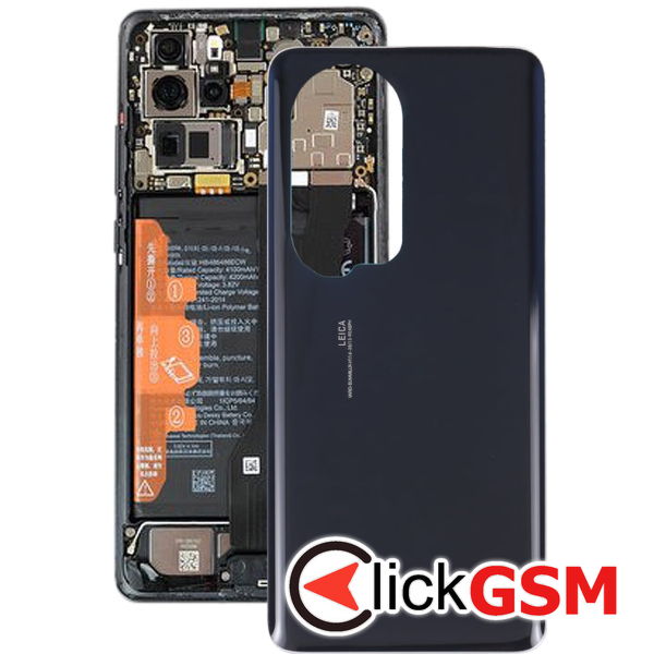 Piesa Piesa Capac Spate Negru Huawei P50 Pro 2en1