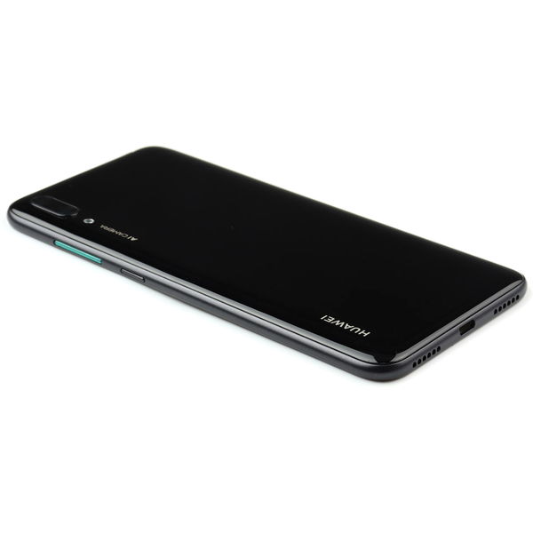 Schimbare Capac Spate Negru Huawei Y7 Prime 2019 · Rear Housing For Huawei Y7 Prime 2020 Black OEM-Equivalent