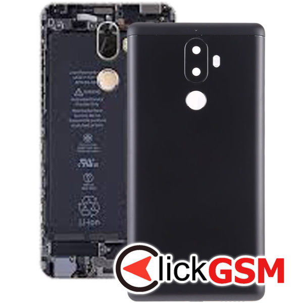 Piesa Piesa Capac Spate Negru Lenovo K8 Note 24b2