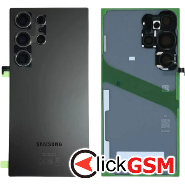 Piesa Piesa Capac Spate Negru Mat Samsung Galaxy J6.plus 2p7b