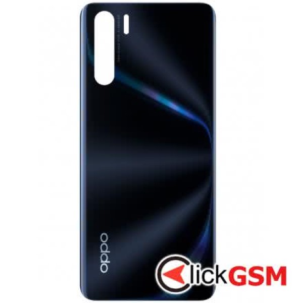 Piesa Capac Spate Negru Oppo F15 2x75