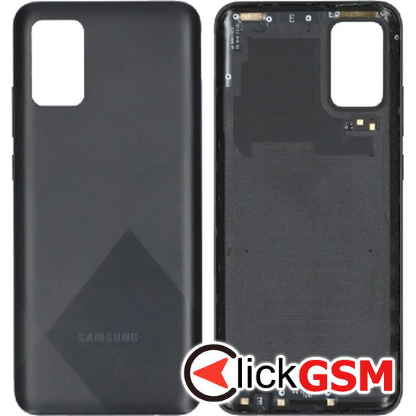 Piesa Capac Spate Negru Samsung Galaxy A02s 41qk