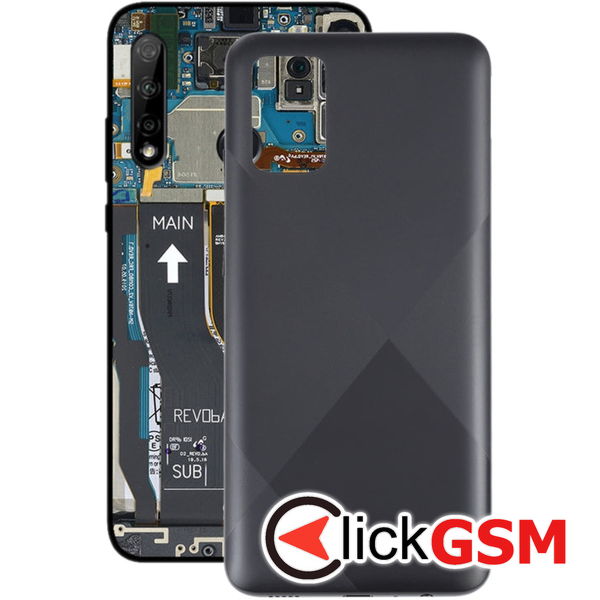 Piesa Piesa Capac Spate Negru Samsung Galaxy A02s 4b4h