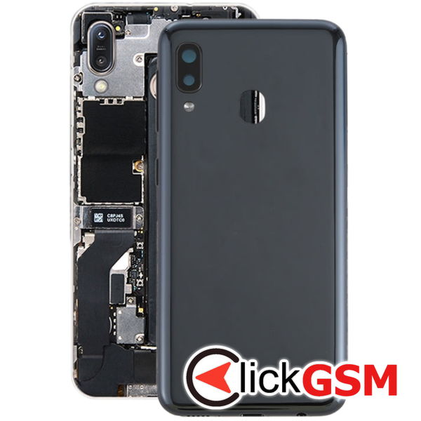 Piesa Capac Spate Negru Samsung Galaxy A20e 4agg