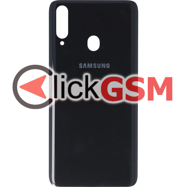 Piesa Capac Spate Negru Samsung Galaxy A20s 4jab