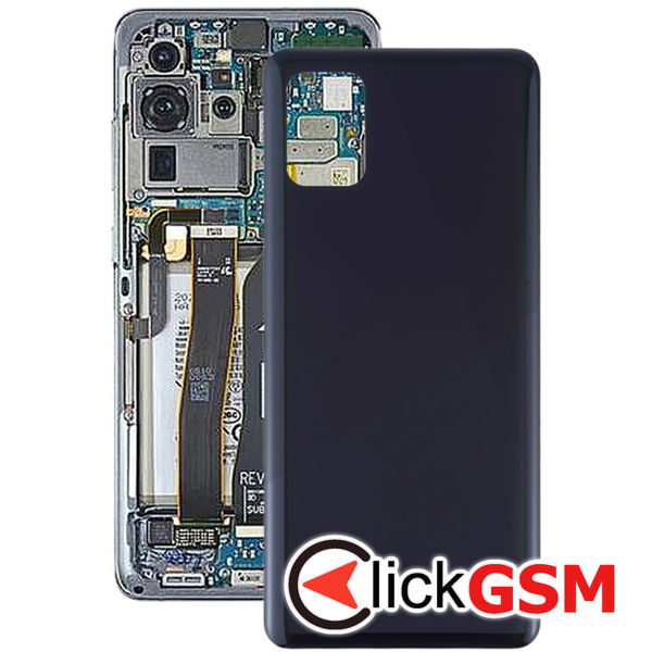 Piesa Piesa Capac Spate Negru Samsung Galaxy A31 4at5