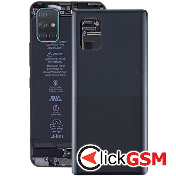 Piesa Piesa Capac Spate Negru Samsung Galaxy A51 5g 4atr