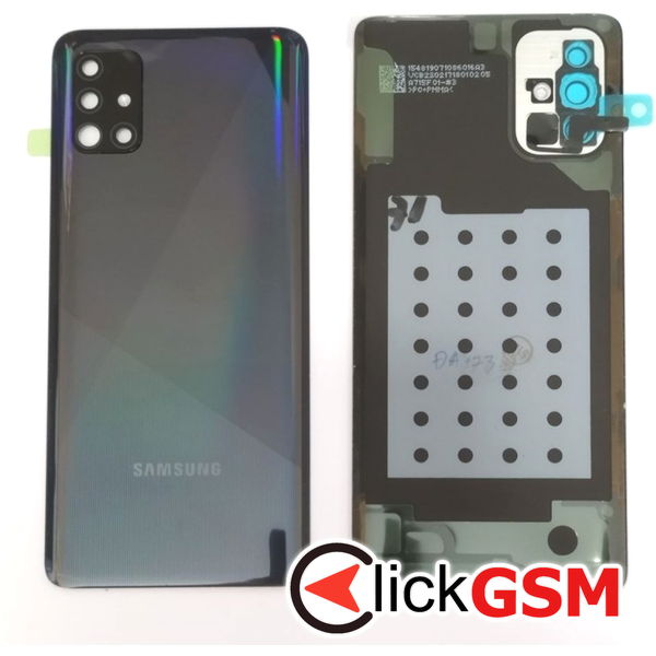 Piesa Piesa Capac Spate Negru Samsung Galaxy A71 G6n