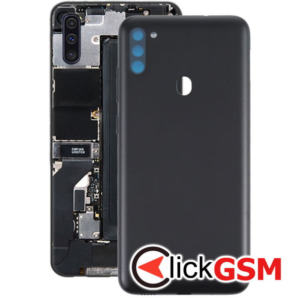 Piesa Capac Spate Negru Samsung Galaxy M11 4aub