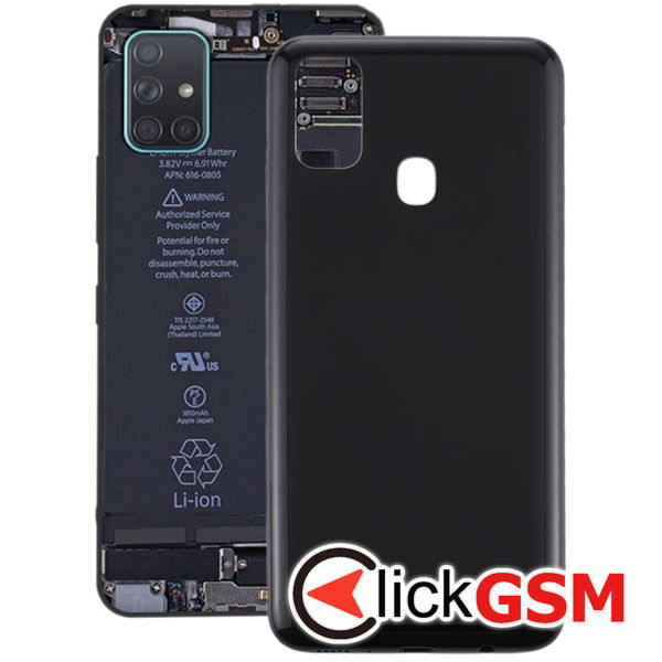 Piesa Capac Spate Negru Samsung Galaxy M21 4ath