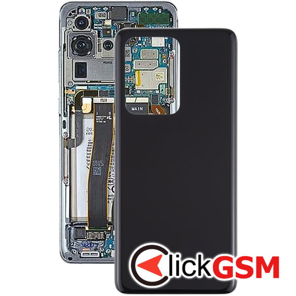 Piesa Capac Spate Negru Samsung Galaxy S20 Ultra 5g 4akh