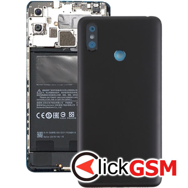 Piesa Capac Spate Negru Xiaomi Mi Max 3 25wh