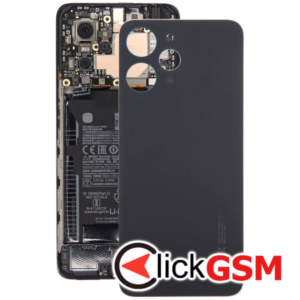 Piesa Piesa Capac Spate Negru Xiaomi Redmi 12 33gq