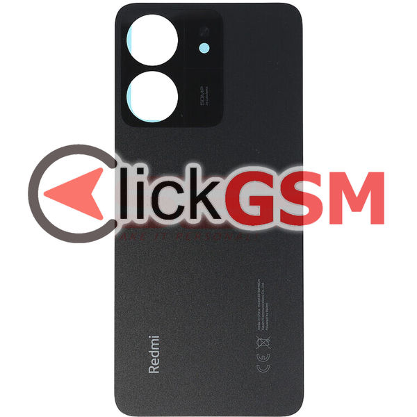 Piesa Capac Spate Negru Xiaomi Redmi 13c 4lrf