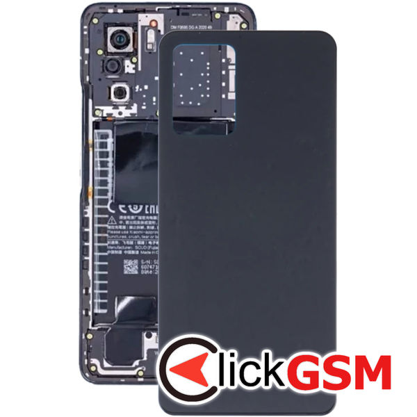 Piesa Capac Spate Negru Xiaomi Redmi K40s 2w56