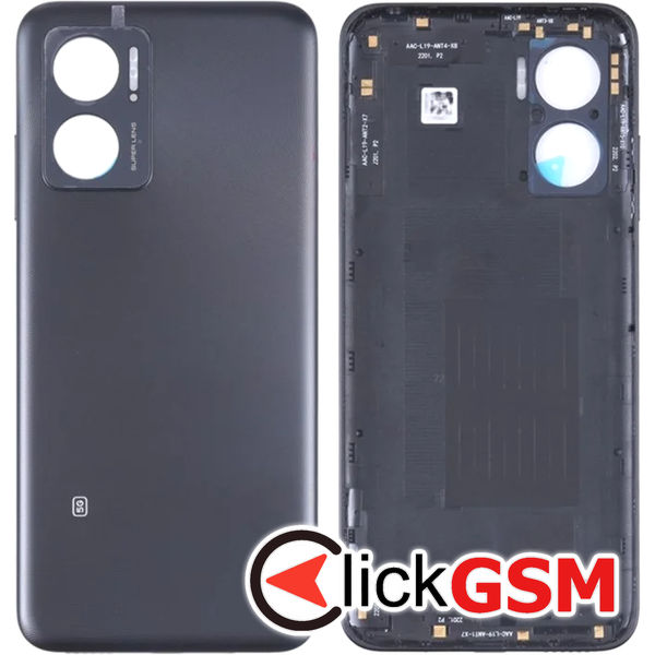 Piesa Piesa Capac Spate Negru Xiaomi Redmi Note 11e 5g 4xa9