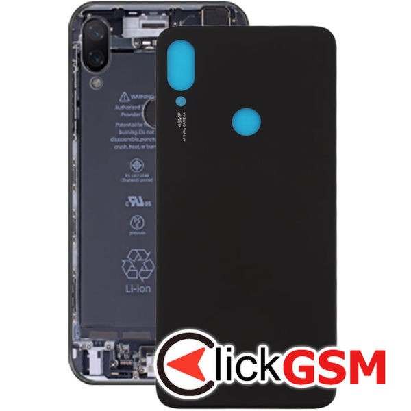 Piesa Capac Spate Negru Xiaomi Redmi Note 7 25tj